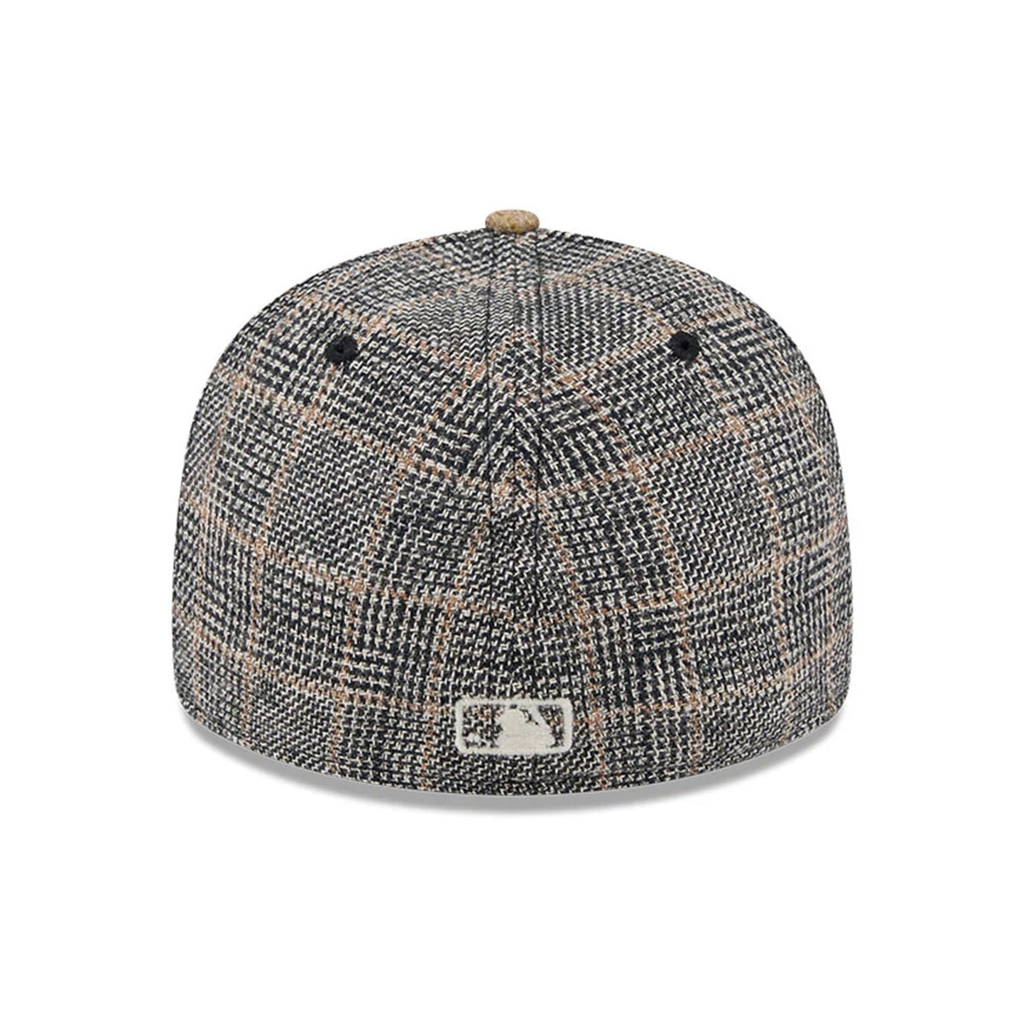 This is a LA Dodgers MLB Vintage Tweed Open Blue Retro Crown 59FIFTY Fitted Cap 5