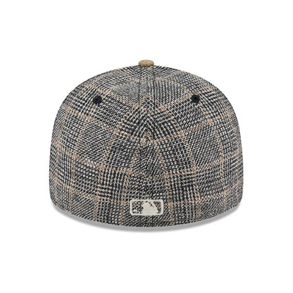 This is a LA Dodgers MLB Vintage Tweed Open Blue Retro Crown 59FIFTY Fitted Cap 5