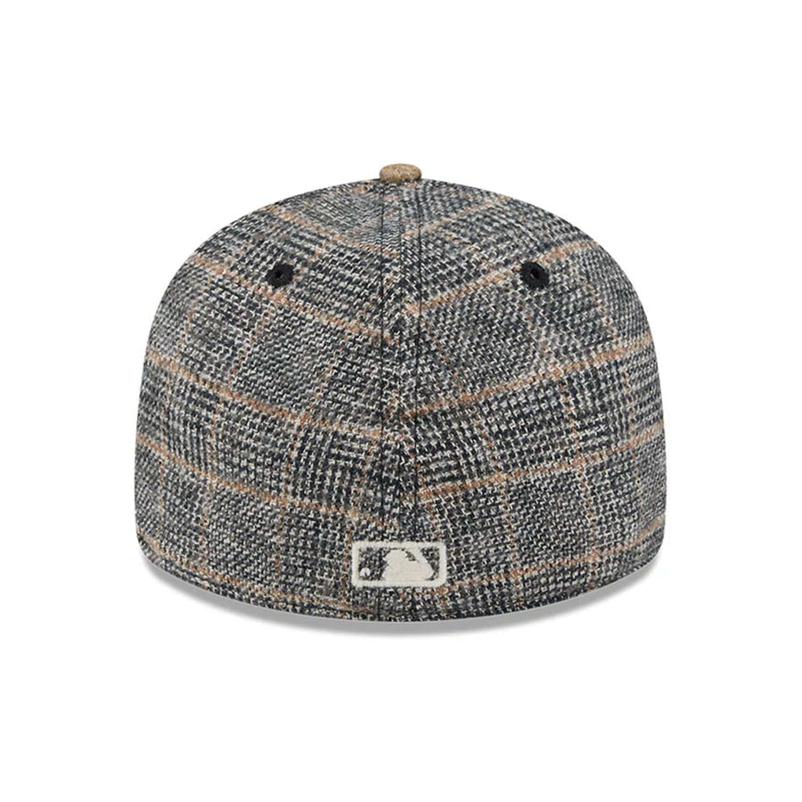 This is a New York Yankees MLB Vintage Tweed Open Blue Retro Crown 59FIFTY Fitted Cap 5