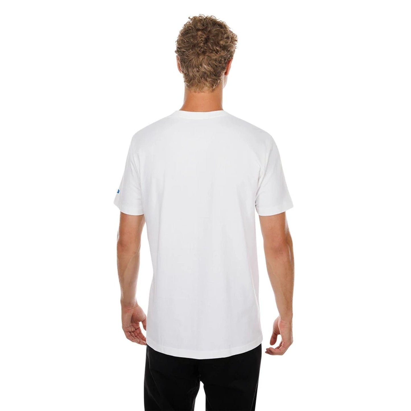 The model is wearing this Space Jam Tune Squad T-Shirt in white. 2