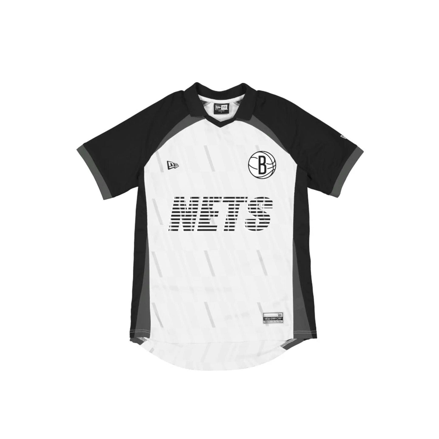 The model is wearing this NBA Match Brooklyn Nets T-Shirt in black. 1