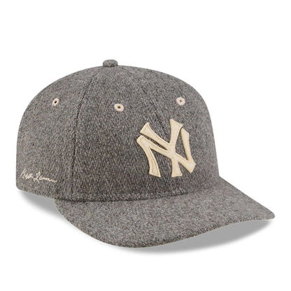 Pictured is this Ralph Lauren x MLB New York Yankees Retro Crown 9FIFTY cap in grey. 1