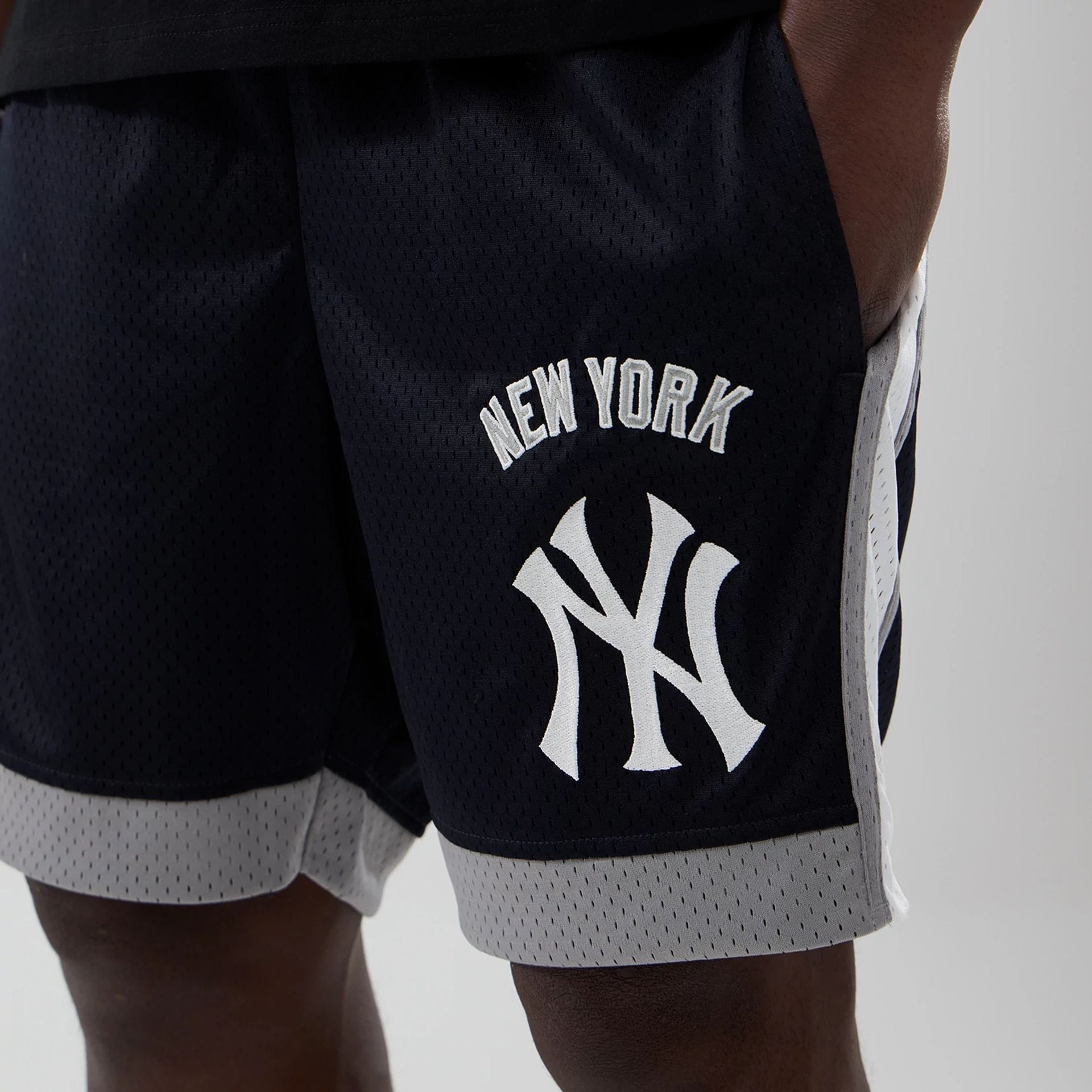 MLB New York Yankees Navy Mesh Shorts | NEC EU