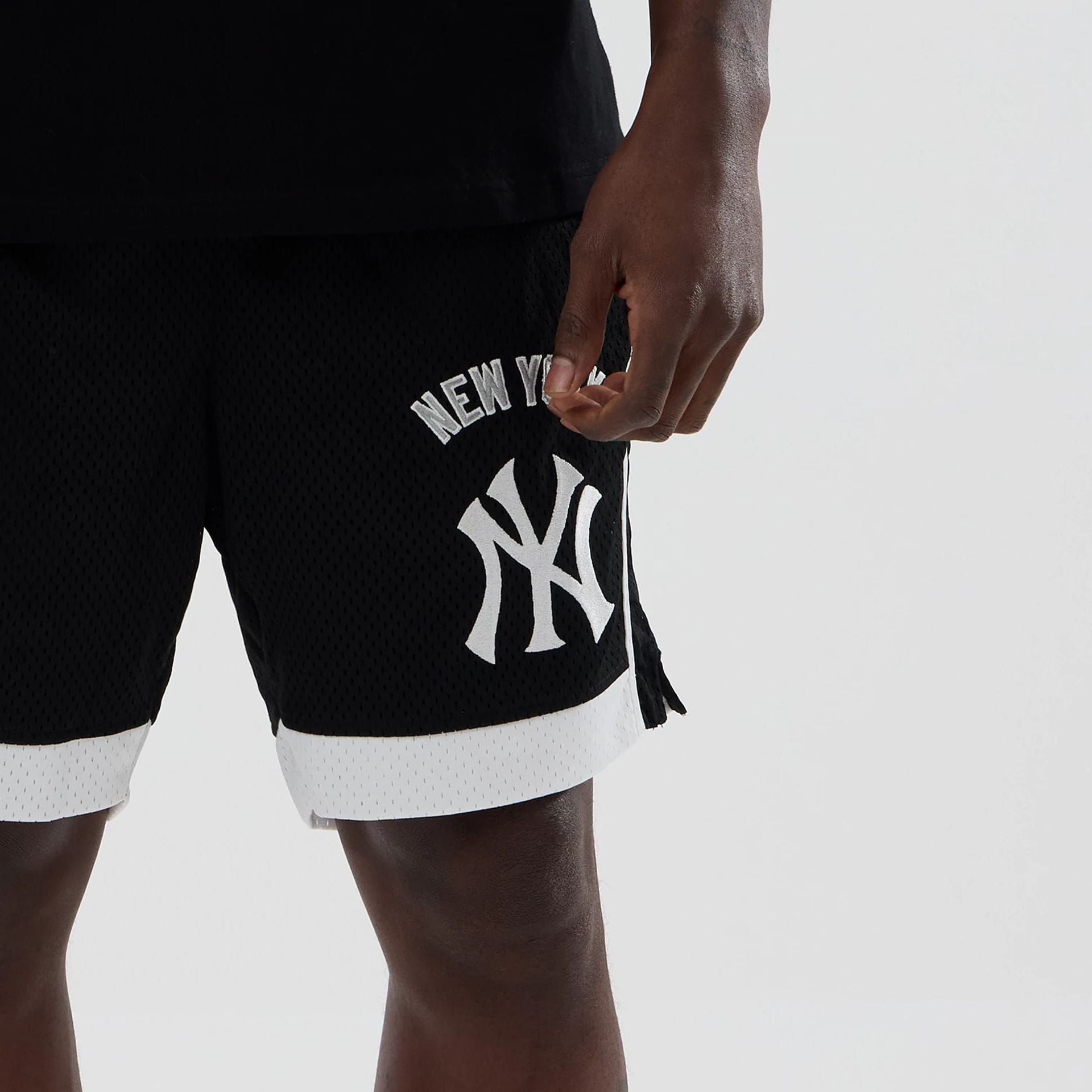 MLB New York Yankees Black Mesh Shorts | NEC EU