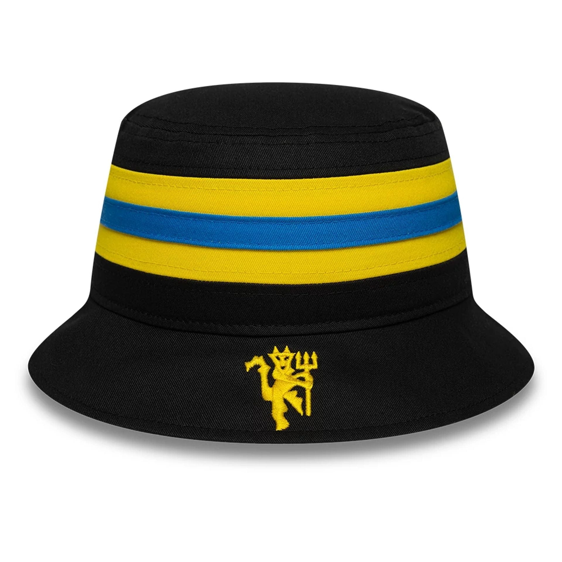 This is a Manchester United FC Stripe Black Bucket Hat 2