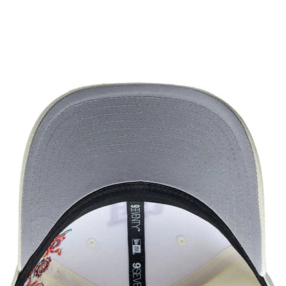 Pictured is this World Baseball Classic Latin Embroidery Dominican Republic 9SEVENTY Stretch Snap cap in white. 2