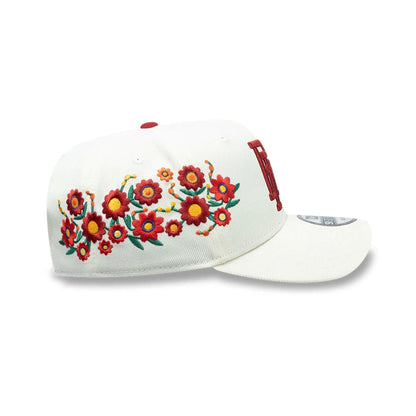 Pictured is this World Baseball Classic Latin Embroidery Dominican Republic 9SEVENTY Stretch Snap cap in white. 6