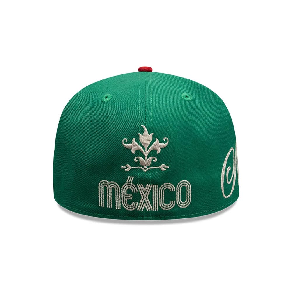 Pictured is this LMB Wordmark 59FIFTY Fitted cap in green. 3
