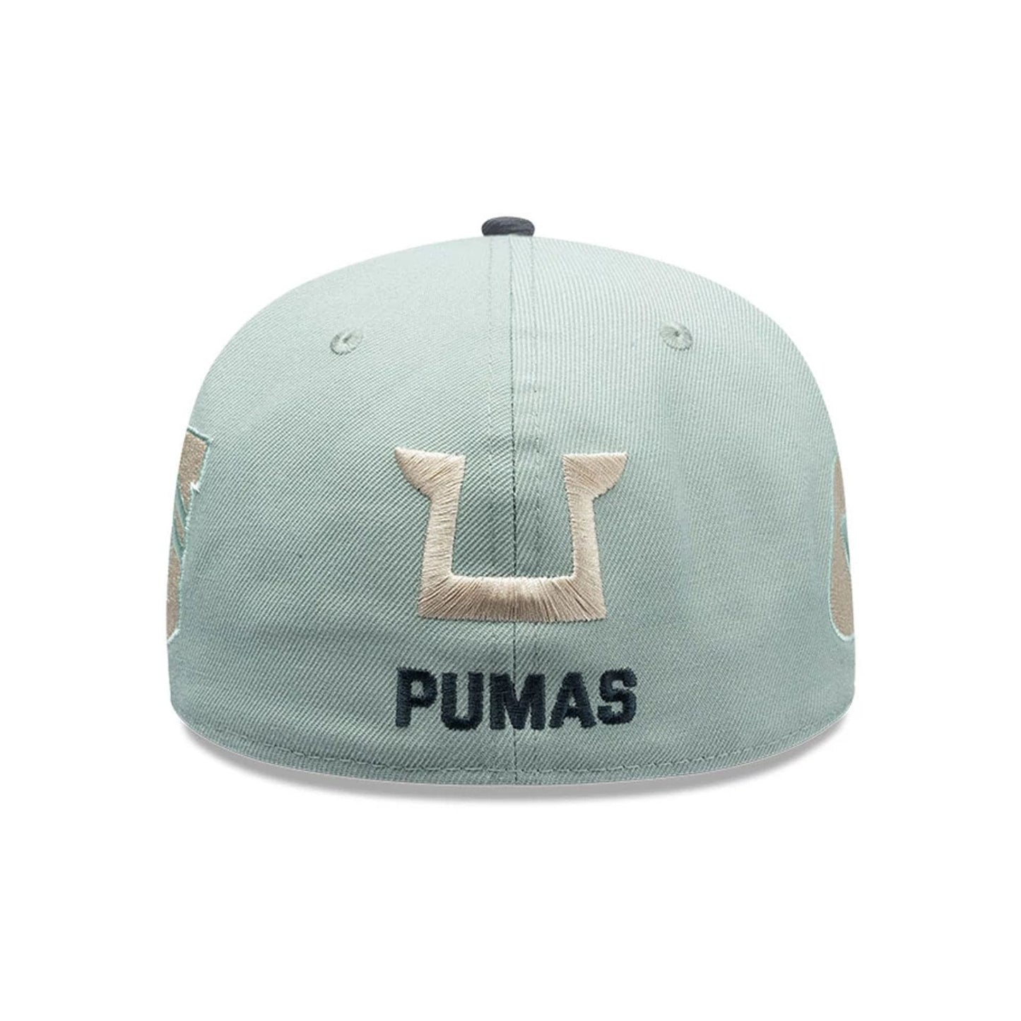 Pictured is this Liga MX Pumas Unam 59FIFTY Fitted cap in pastel green. 5