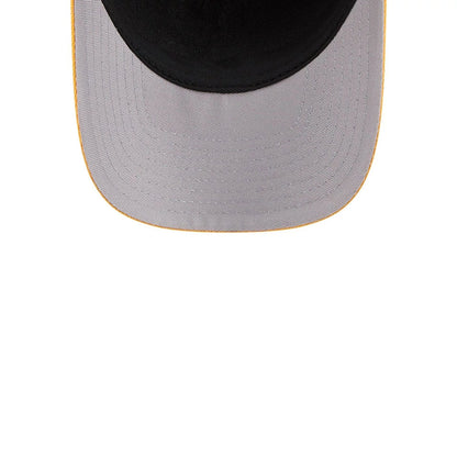 Pictured is this MLB Script Athletics 9FORTY M-Crown A-Frame Adjustable cap in dark green. 2