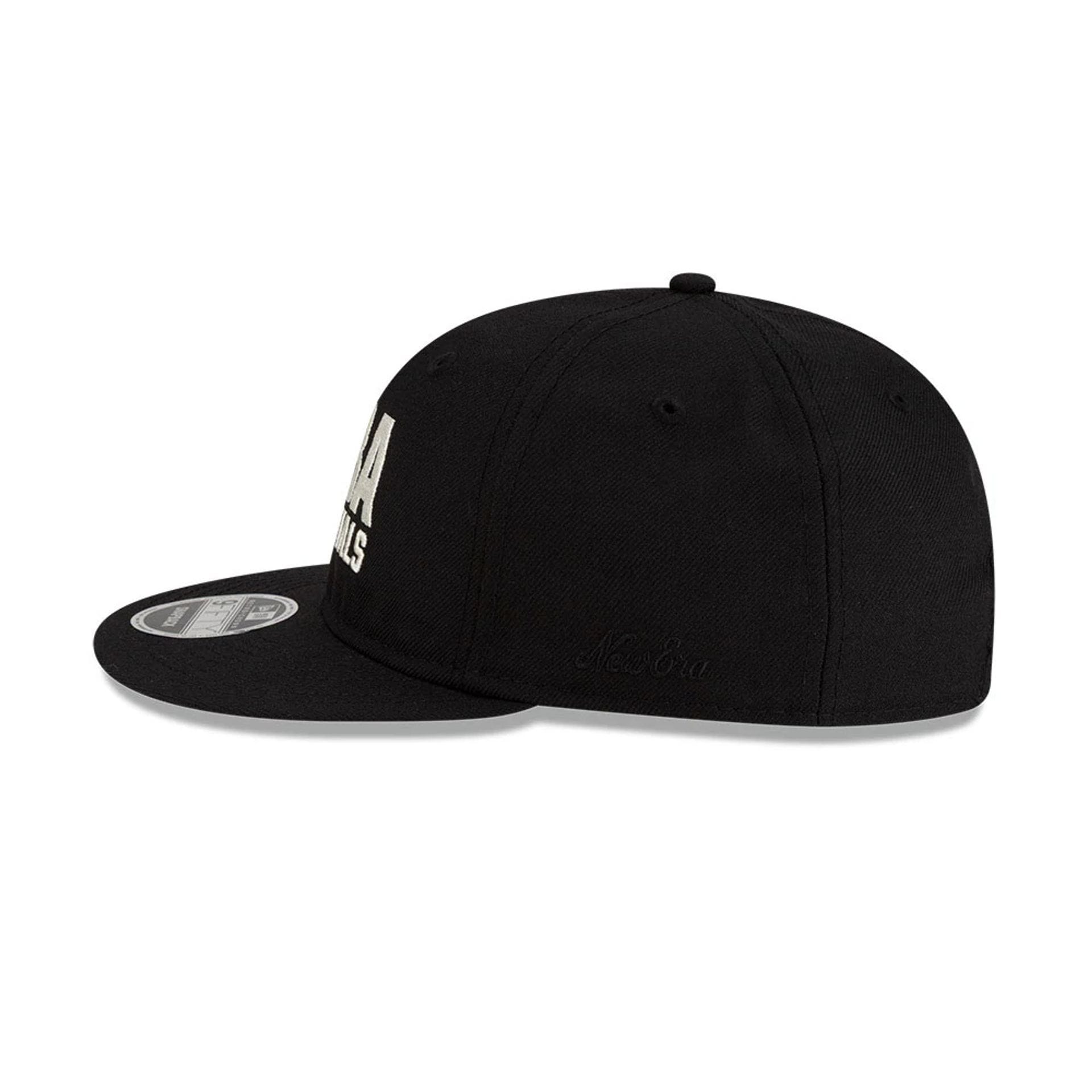 This is a FOG x NBA Logo Black Retro Crown 9FIFTY Adjustable Cap 5