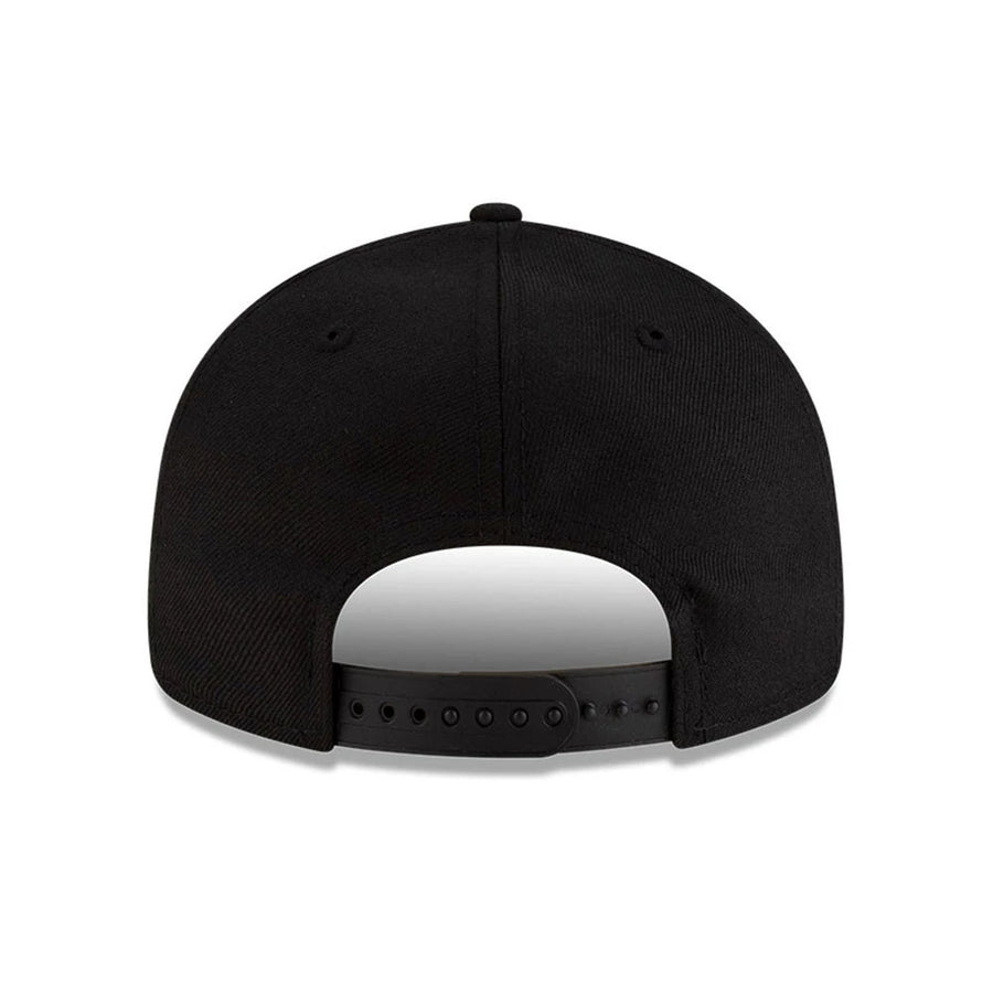 This is a FOG x NBA Logo Black Retro Crown 9FIFTY Adjustable Cap 7