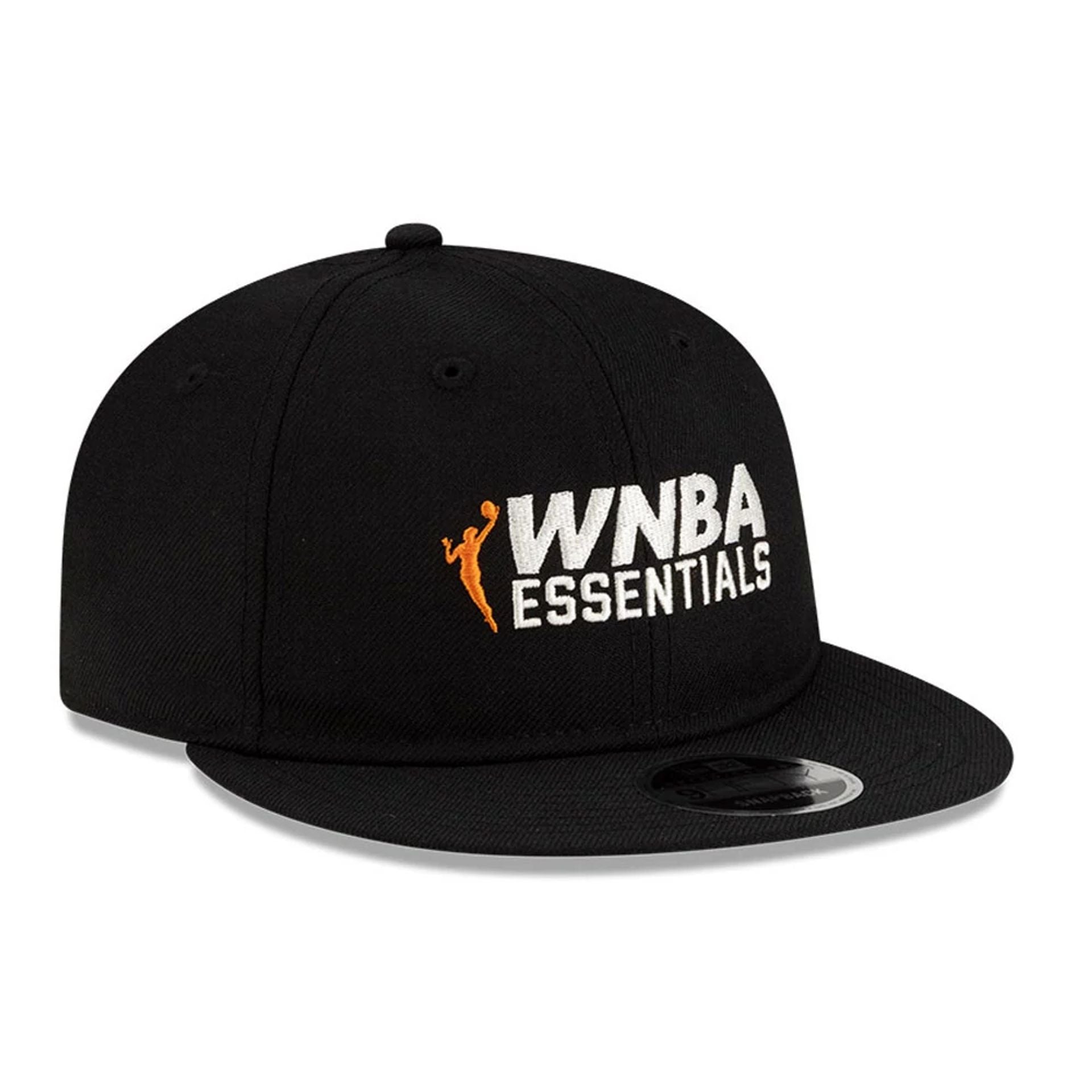 This is a FOG x WNBA Logo Black Retro Crown 9FIFTY Adjustable Cap 4