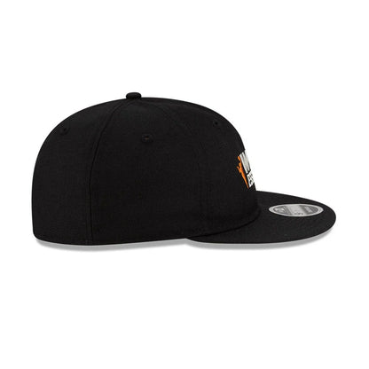 This is a FOG x WNBA Logo Black Retro Crown 9FIFTY Adjustable Cap 5