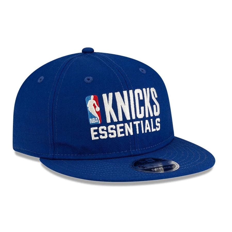 This is a New York Knicks FOG x NBA Blue Retro Crown 9FIFTY Adjustable Cap 4