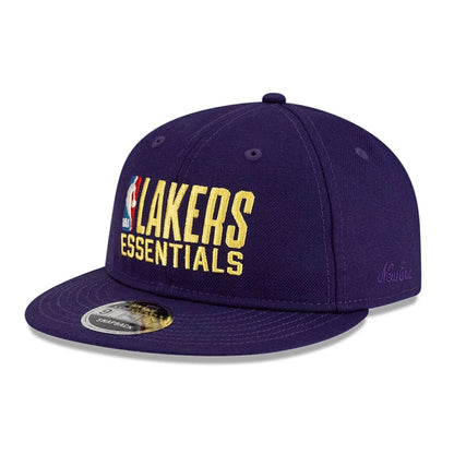 This is a LA Lakers FOG x NBA Dark Purple Retro Crown 9FIFTY Adjustable Cap 1