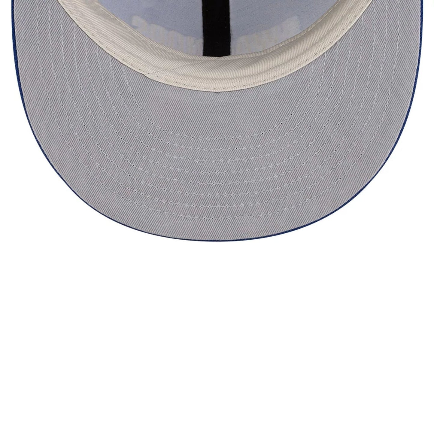 This is a Golden State Warriors FOG x NBA Blue Retro Crown 9FIFTY Adjustable Cap 2