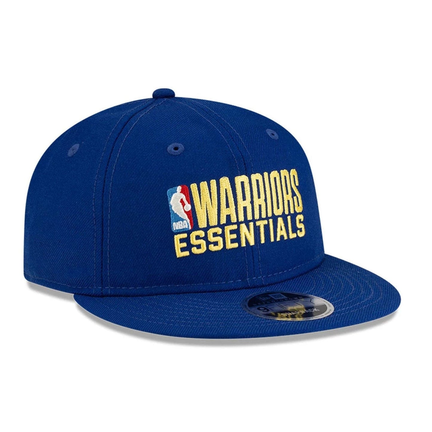 This is a Golden State Warriors FOG x NBA Blue Retro Crown 9FIFTY Adjustable Cap 4