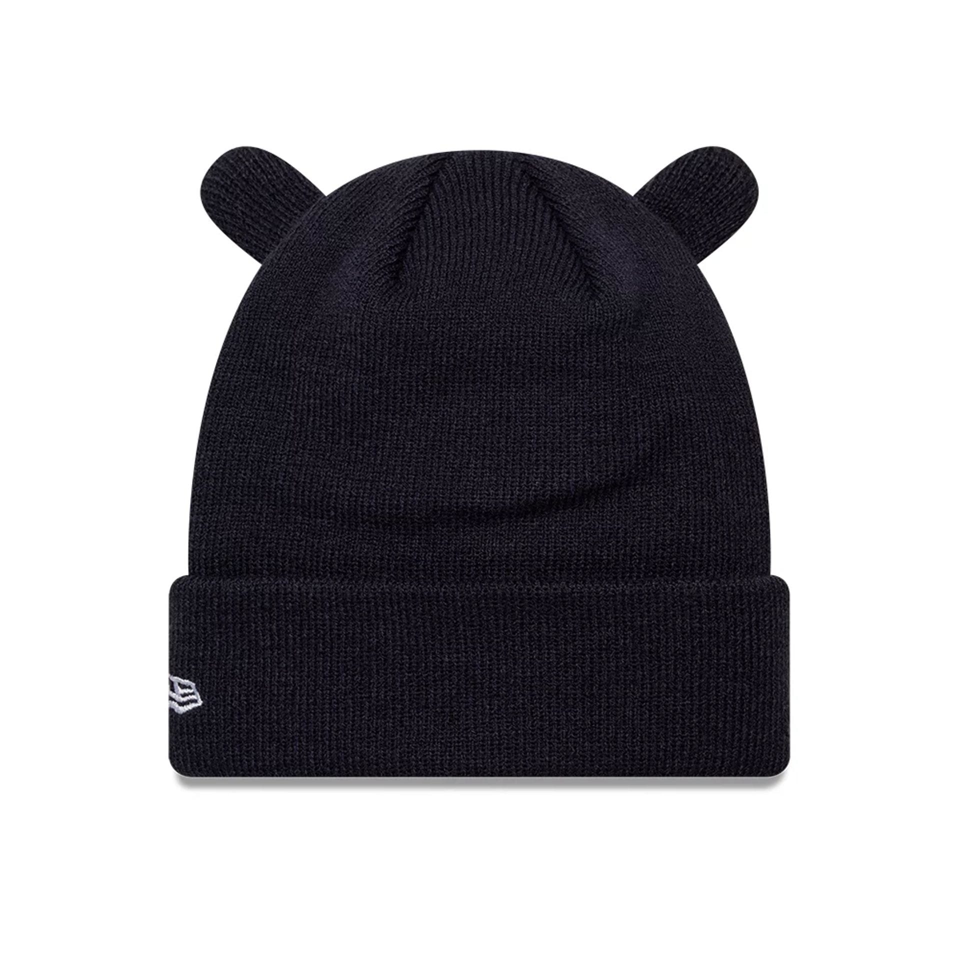This is a Red Bull Racing Child Ears Dark Blue Cuff Knit Beanie Hat 2