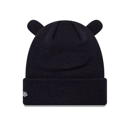 This is a Red Bull Racing Child Ears Dark Blue Cuff Knit Beanie Hat 2
