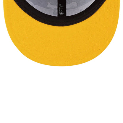 This is a Pittsburgh Steelers NFL Historic Black Retro Crown 9FIFTY Snapback Adjustable Cap 6