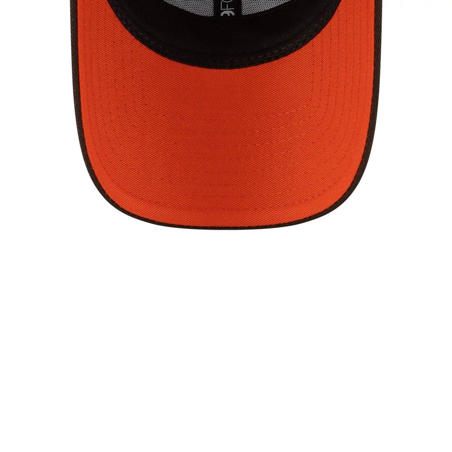 This is a Cleveland Browns NFL London Games 2025 Dark Brown 9FORTY Adjustable Cap 2