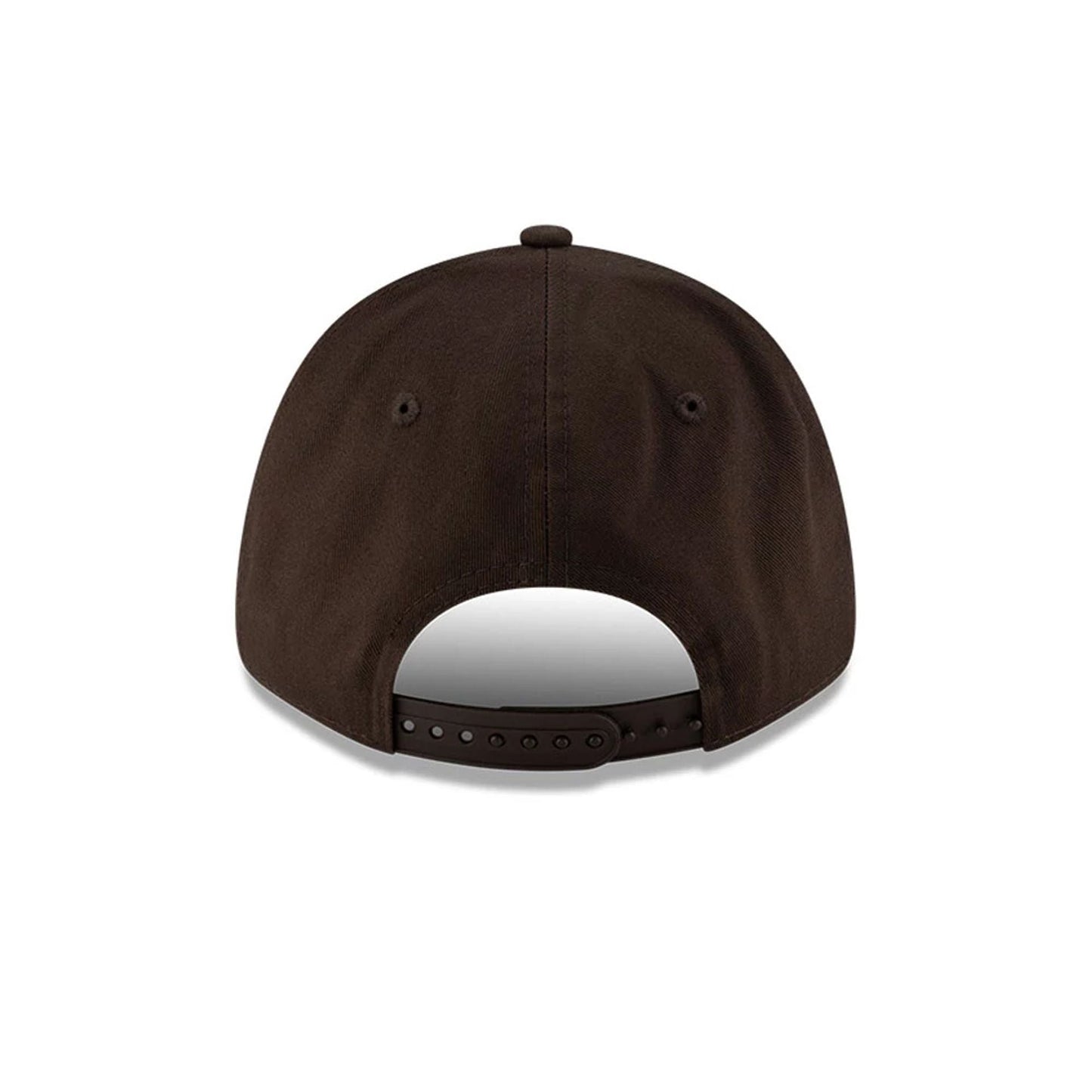 This is a Cleveland Browns NFL London Games 2025 Dark Brown 9FORTY Adjustable Cap 7