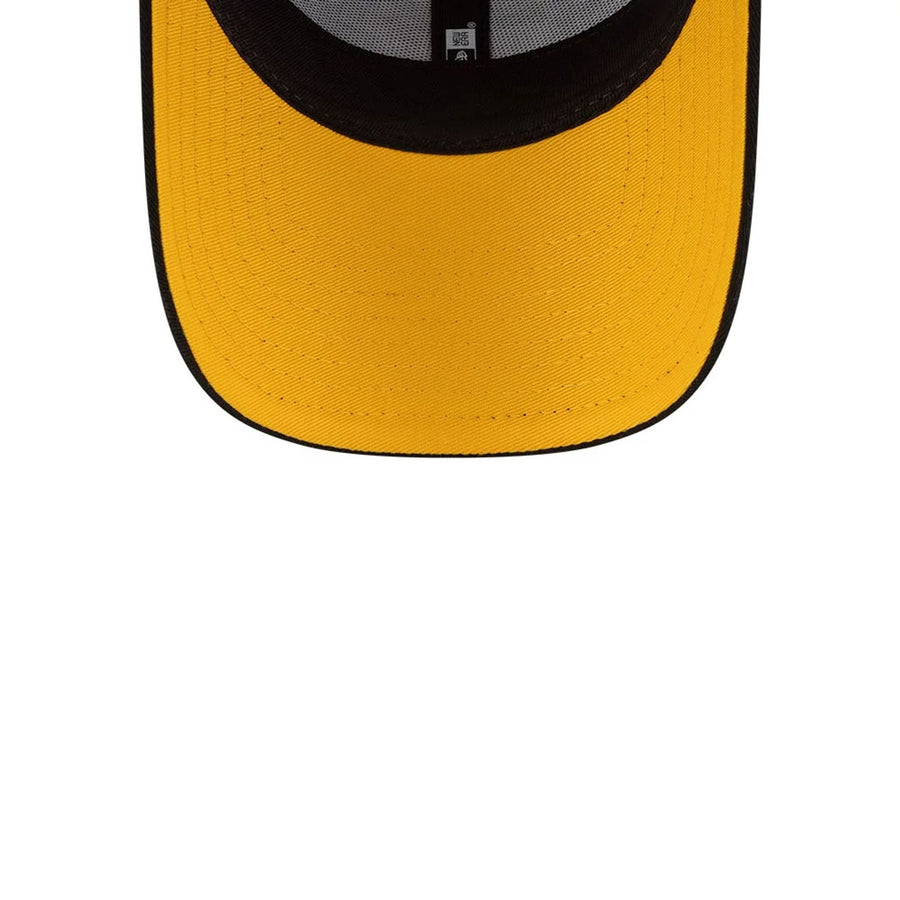 This is a Pittsburgh Steelers NFL Dublin Game 2025 Black 9FORTY Adjustable Cap 2