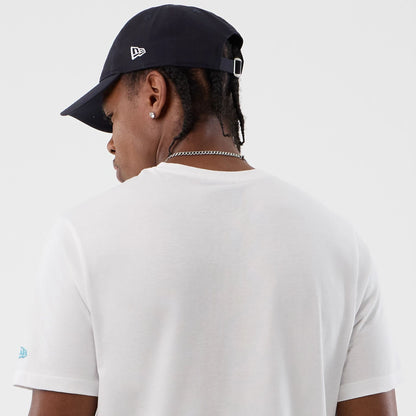 The Male model is wearing New York Yankees MLB Back To School White T-Shirt  7