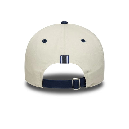 This is a Chelsea FC Lion Crest College Light Beige 9TWENTY Adjustable Cap 4