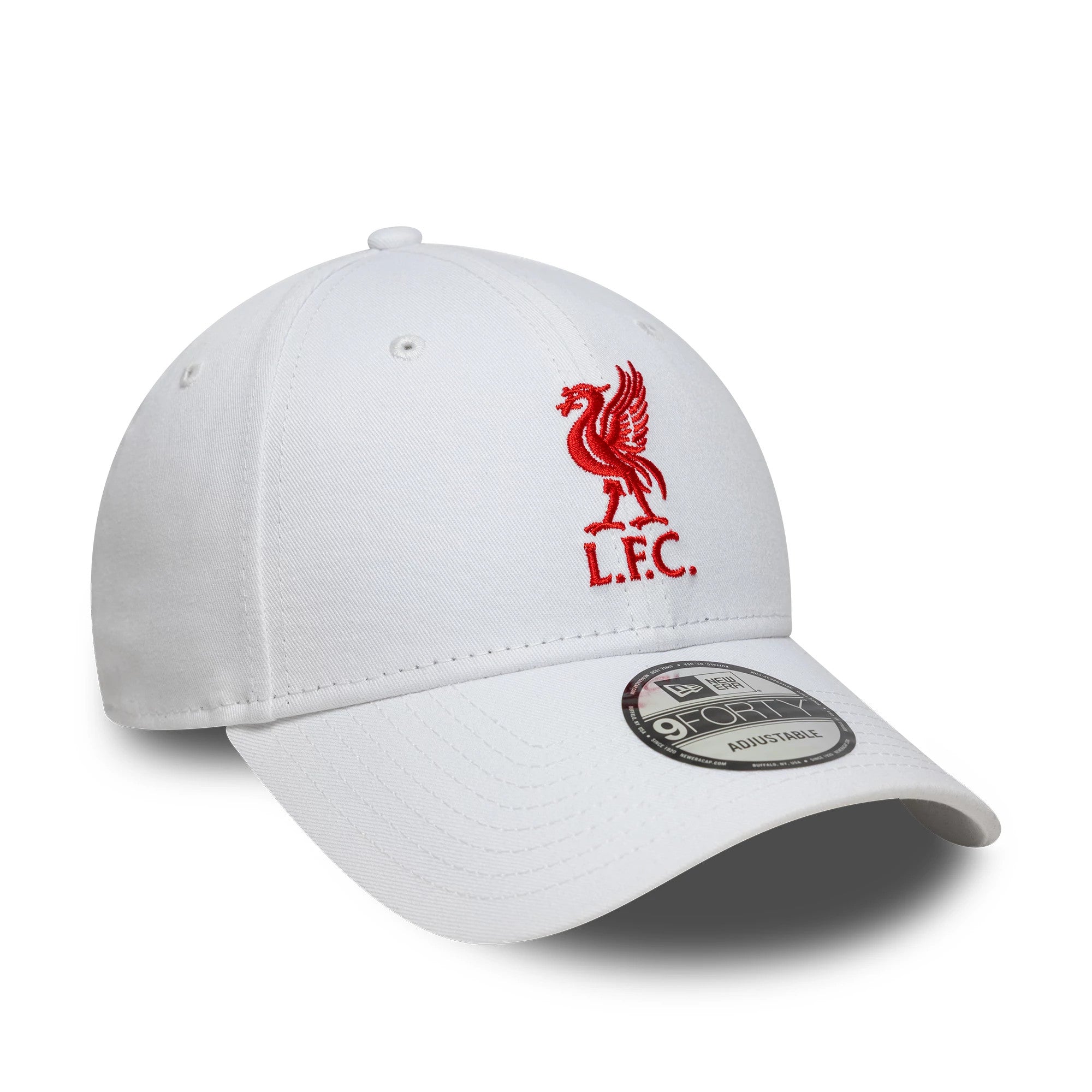 Pictured is this Core Liverpool FC 9FORTY cap in white. 3