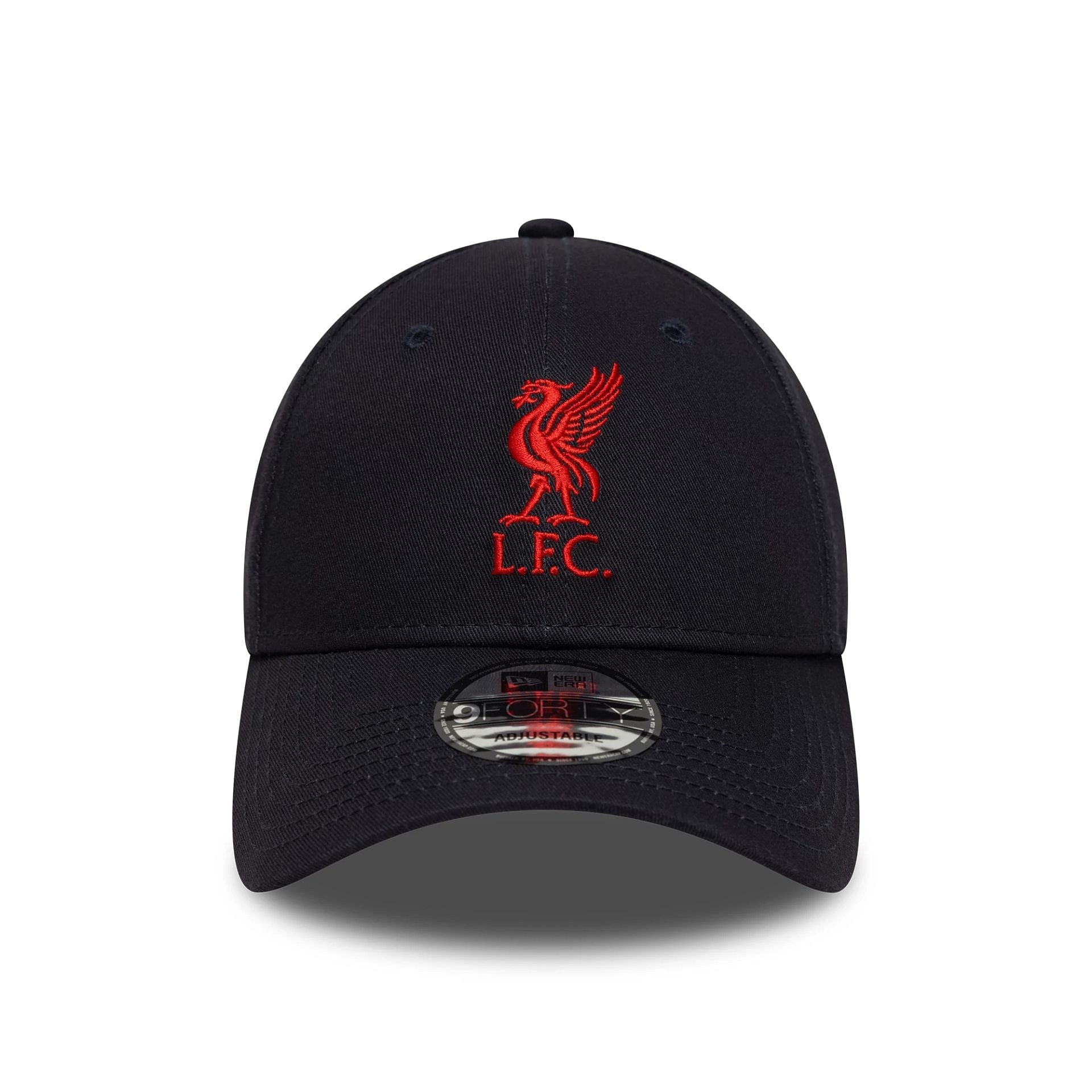 Pictured is this Core Liverpool FC 9FORTY cap in navy. 2