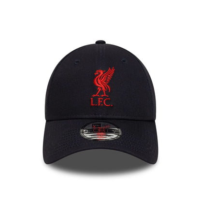 Pictured is this Core Liverpool FC 9FORTY cap in navy. 2