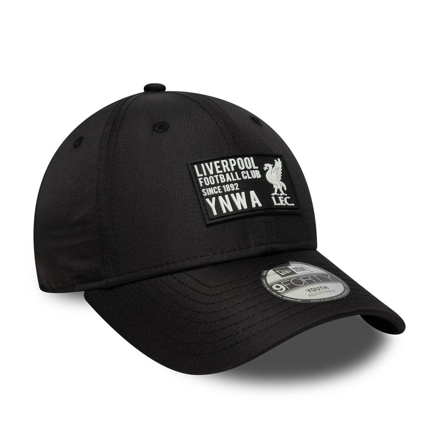 This is a Liverpool FC Ripstop Black 9FORTY M-Crown Adjustable Cap 3