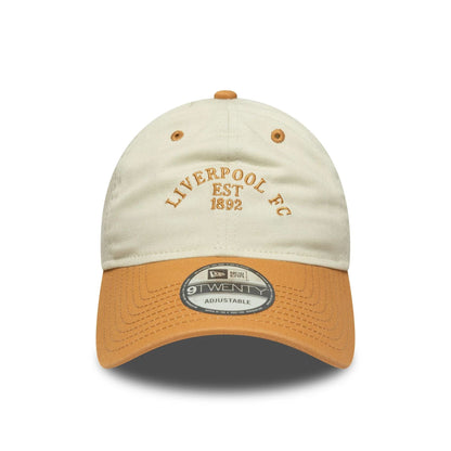 This is a Liverpool FC Contrast Light Beige 9TWENTY Adjustable Cap 2
