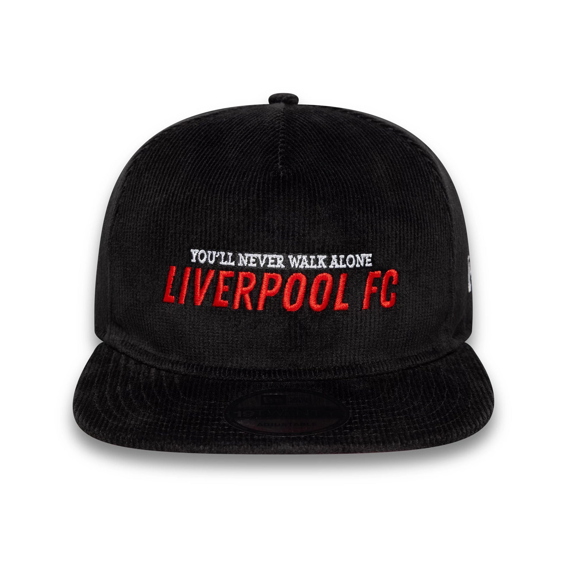 This is a Liverpool FC Cord Black 19TWENTY Adjustable Cap 3