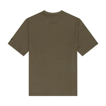 The Male model is wearing New Era Bear Graphic Green T-Shirt 2