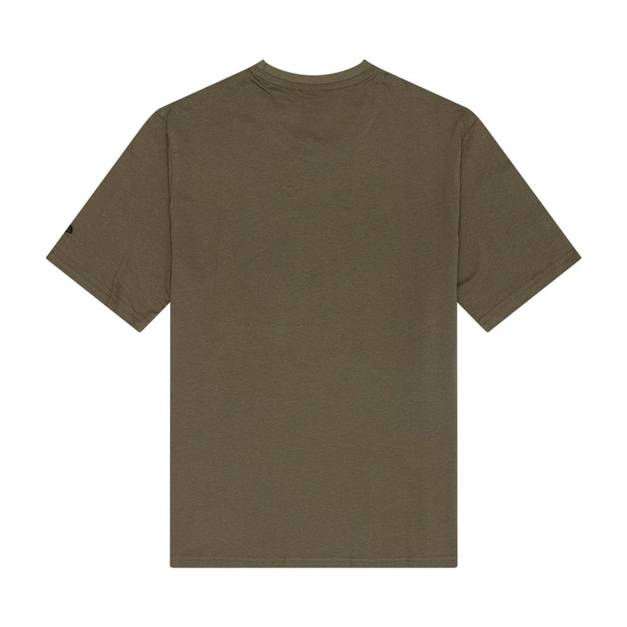 The Male model is wearing New Era Bear Graphic Green T-Shirt 2