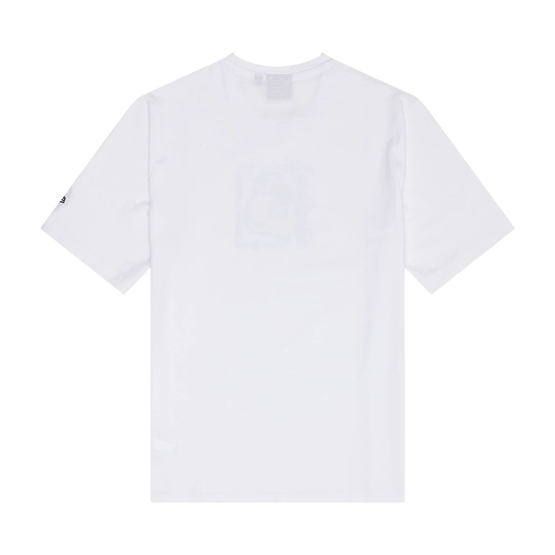 The Male model is wearing New Era Bear Graphic White T-Shirt 2