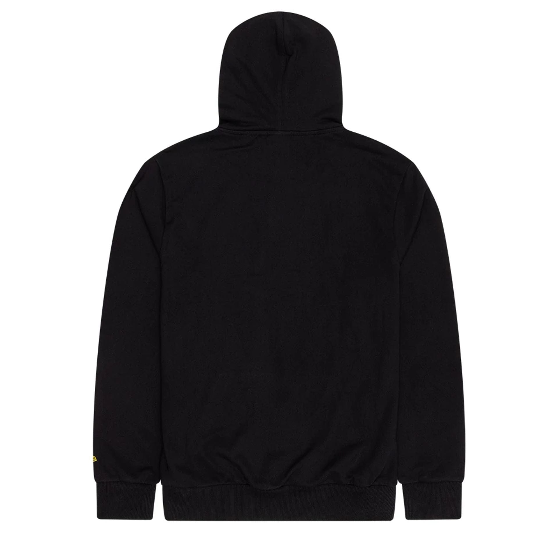 The Male model is wearing New Era Graffiti Graphic Black Pullover Hoodie 2