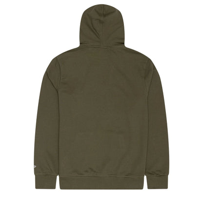 The Male model is wearing LA Lakers NBA Graphic Green Pullover Hoodie 2