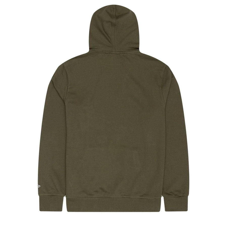 The Male model is wearing LA Lakers NBA Graphic Green Pullover Hoodie 2