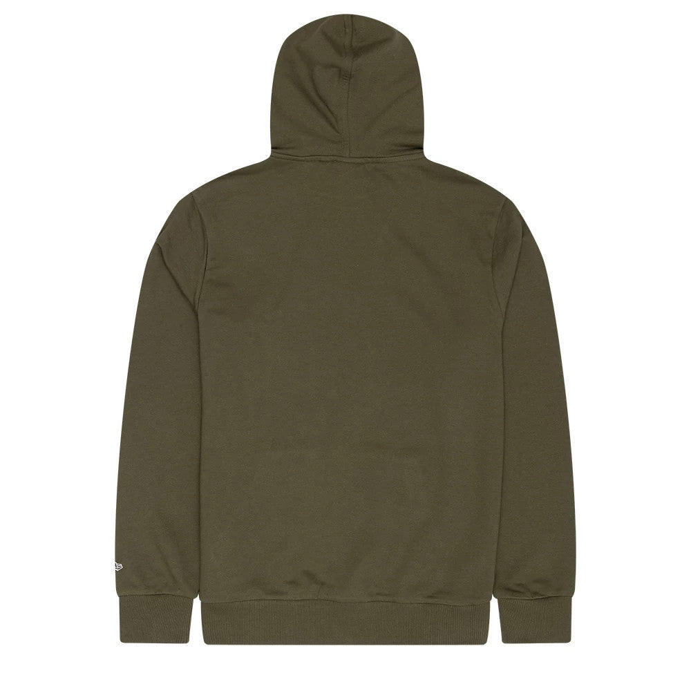 The Male model is wearing LA Lakers NBA Graphic Green Pullover Hoodie 2