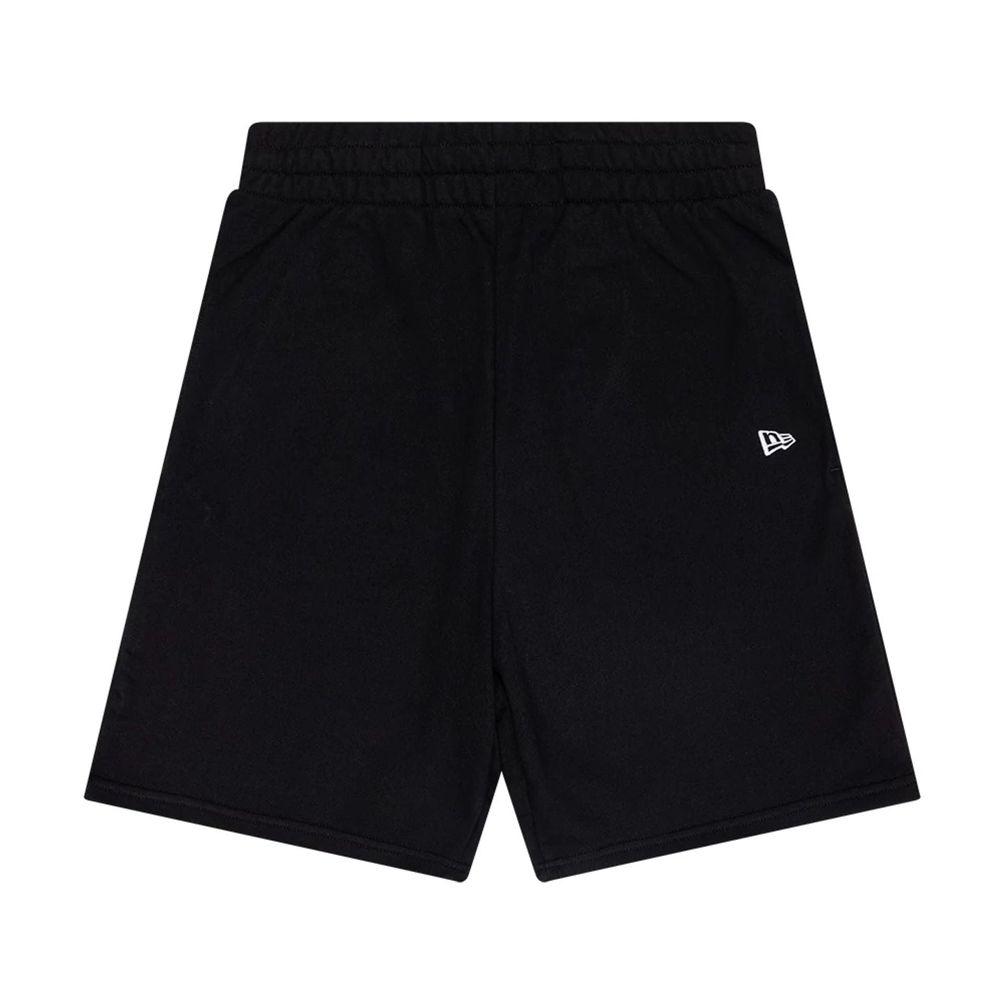 The Male model is wearing New Era Flag Black Shorts 1