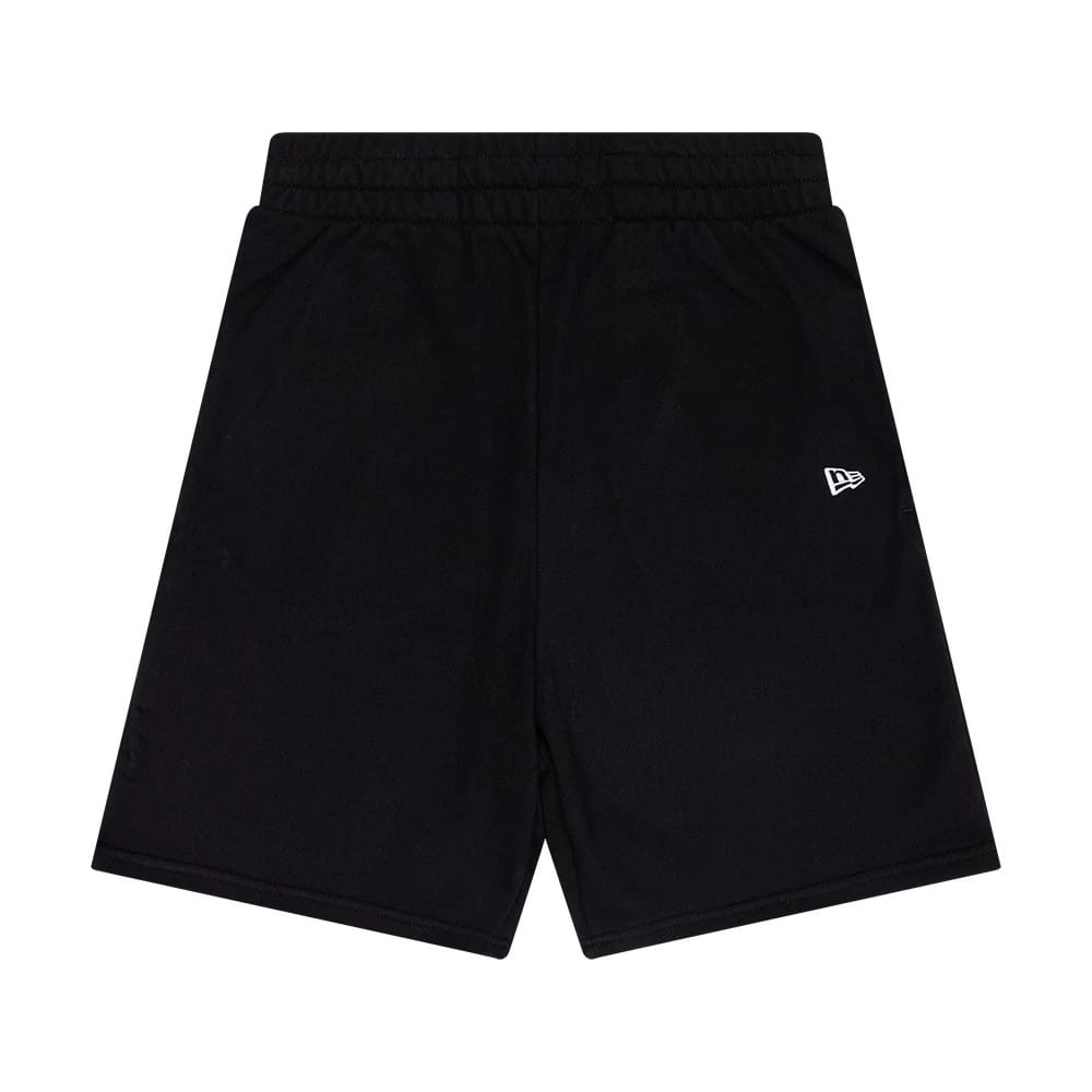 The Male model is wearing New Era Flag Black Shorts 1