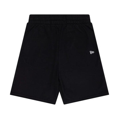 The Male model is wearing New Era Flag Black Shorts 1