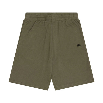 The Male model is wearing New Era Flag Green Shorts 2