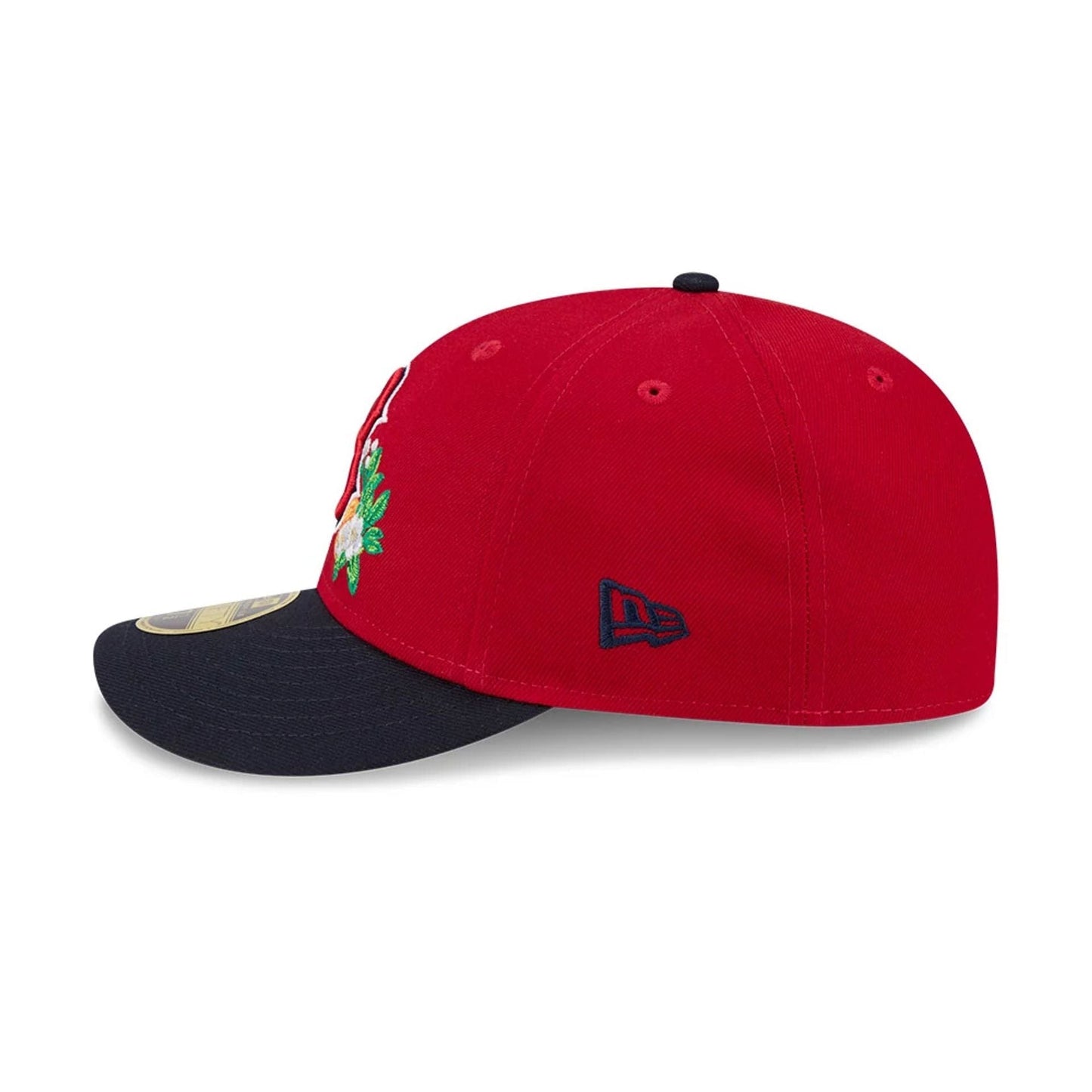 Pictured is this MLB Spring Training 2026 Boston Red Sox Low Profile 59FIFTY Fitted cap in red. 6
