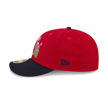Pictured is this MLB Spring Training 2026 LA Angels Low Profile 59FIFTY Fitted cap in red. 6