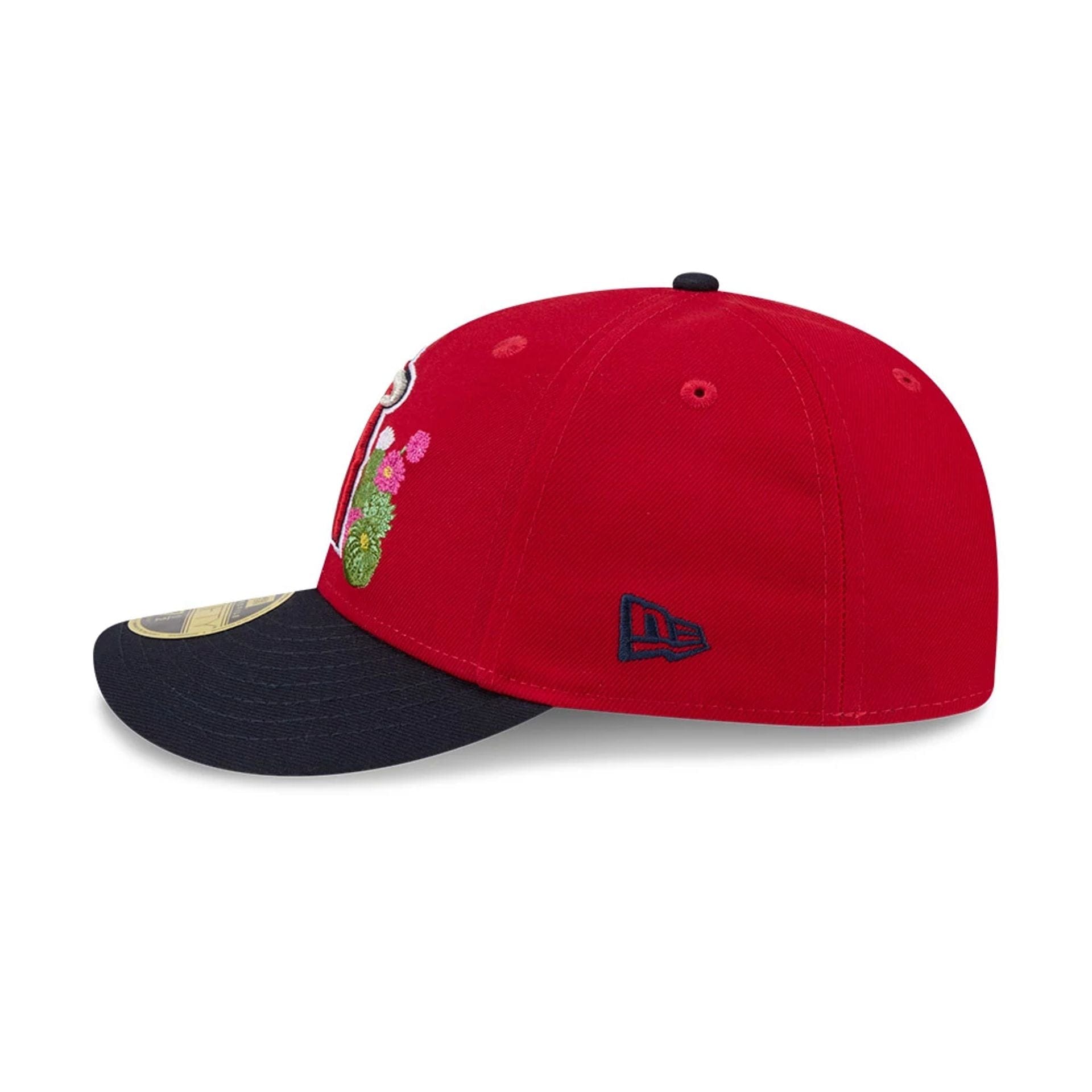 Pictured is this MLB Spring Training 2026 LA Angels Low Profile 59FIFTY Fitted cap in red. 6